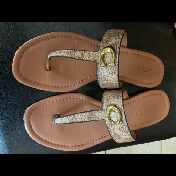 jessie buckle thong sandals